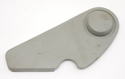 LH Outer Seat Hinge Side Trim VW 75-84 Rabbit GTI MK1 - Grey - OE 171 881 477 C