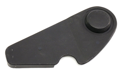 LH Outer Seat Hinge Side Trim VW 75-84 Rabbit GTI MK1 - Blue - OE 171 881 477 C