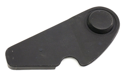 LH Outer Seat Hinge Side Trim VW 75-84 Rabbit GTI MK1 - Blue - OE 171 881 477 C
