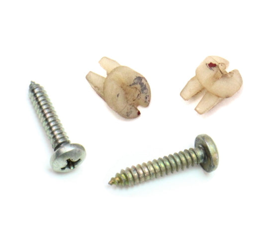 Front Door Armrest Arm Rest Screws Clips Hardware VW Rabbit GTI Pickup MK1 ~