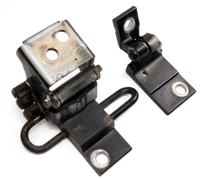 RH Front Door Hinges 96-02 Audi A4 S4 B5 LZ9W Black Genuine 8D0 831 412 F