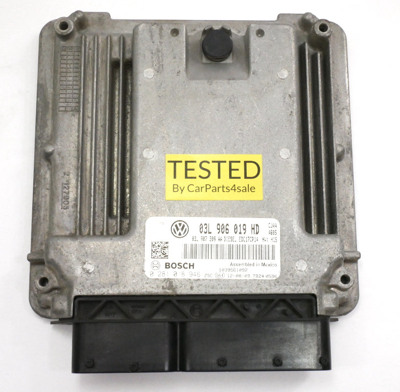 Engine Computer Module ECU 13-14 VW Jetta Golf MK6 TDI Diesel - 03L 90 ...