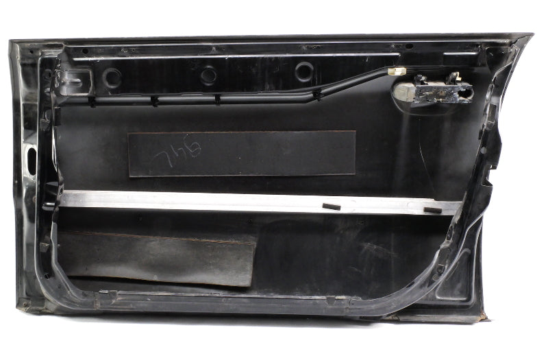 RH Front Door Shell Skin 99-02 Audi A4 S4 B5 - LY9B Brilliant Black - Genuine