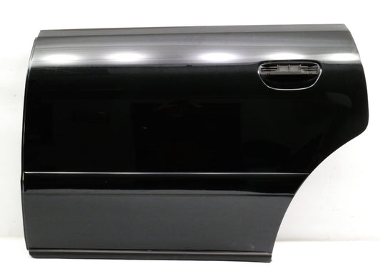 LH Rear Door Shell Skin 99-02 Audi A4 S4 B5 - LY9B Brilliant Black - Genuine