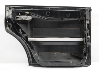 LH Rear Door Shell Skin 99-02 Audi A4 S4 B5 - LY9B Brilliant Black - Genuine