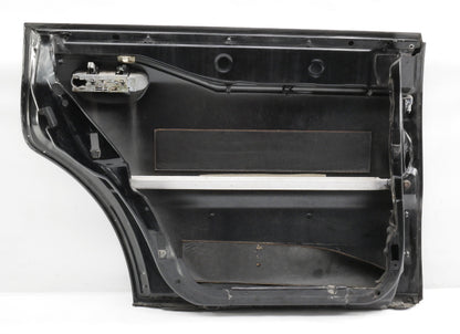 LH Rear Door Shell Skin 99-02 Audi A4 S4 B5 - LY9B Brilliant Black - Genuine