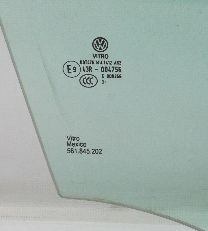 RH Front Door Window Side Glass 12-20 VW Passat B7 - Genuine