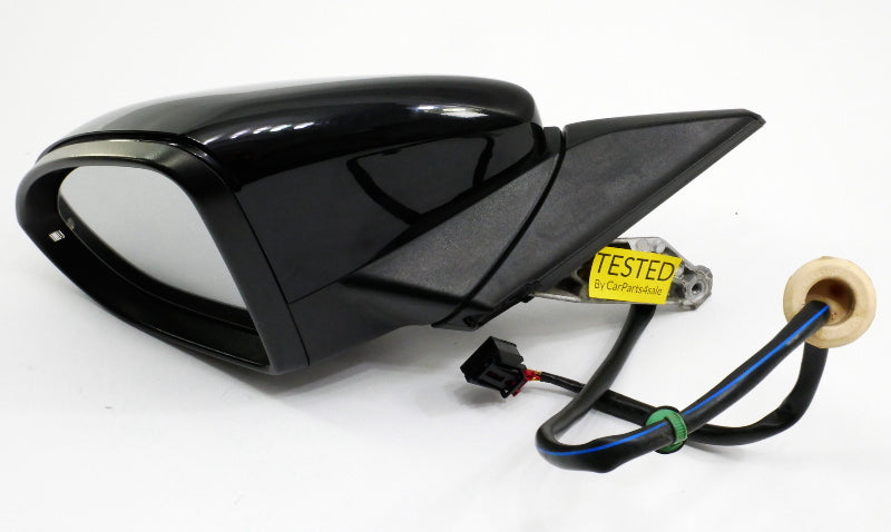 RH Side View Door Exterior Mirror 15-21 VW Golf GTI Sportwagen MK7 L041 Black