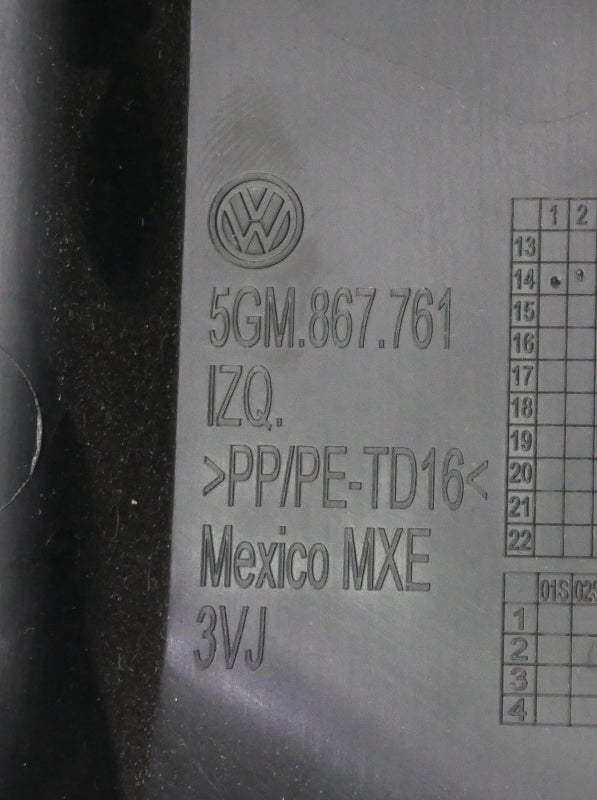 Trunk Hatch Side Trim Set 15-21 VW Golf GTI MK7 - Genuine - 5GM 867 761