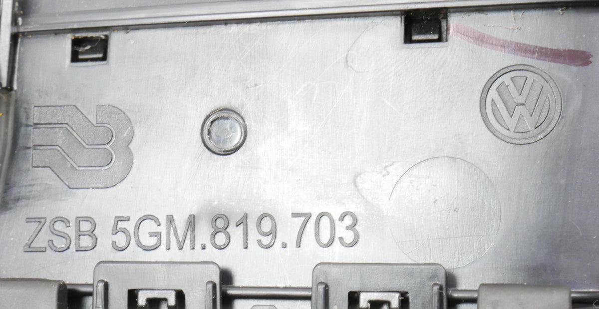 LH Dash Air Vent 15-21 VW Golf GTI Sportwagen Alltrack MK7 - Genuine 5GM 819 703