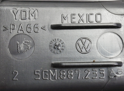 Lower Rear Child Seat Trim 15-21 VW Golf GTI Sportwagen Alltrack MK7 5GM 887 233