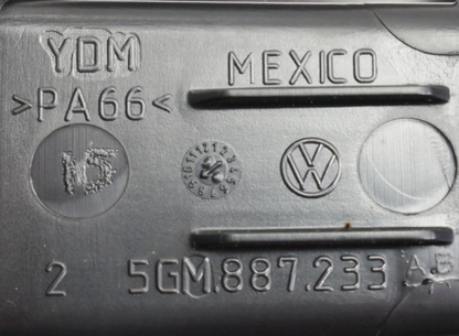 Lower Rear Child Seat Trim 15-21 VW Golf GTI Sportwagen Alltrack MK7 5GM 887 233