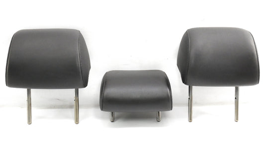 Rear Headrest Head Rest Set 05-10 VW Jetta MK5 Anthracite Leather - Genuine