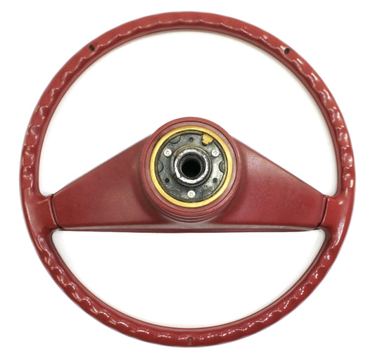 Steering Wheel 81-84 VW Rabbit GTI Pickup Jetta MK1 A1 Red - Genuine