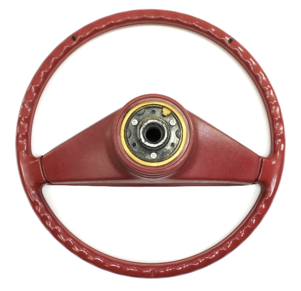 Steering Wheel 81-84 VW Rabbit GTI Pickup Jetta MK1 A1 Red - Genuine