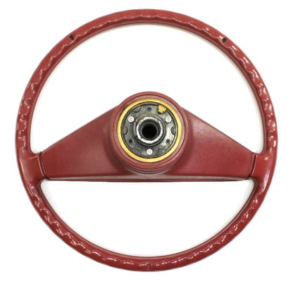 Steering Wheel 81-84 VW Rabbit GTI Pickup Jetta MK1 A1 Red - Genuine