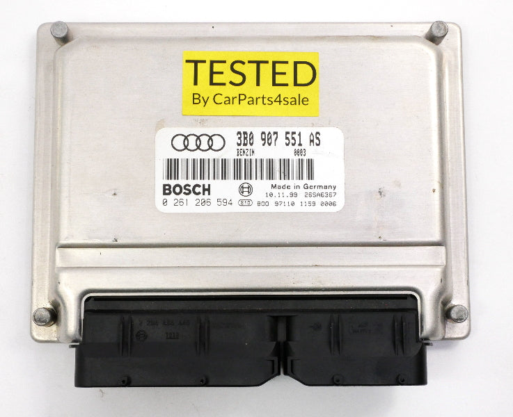 ECU ECM Engine Computer 2000 Audi A4 B5 2.8 V6 ATQ - Genuine - 3B0 907 551 AS