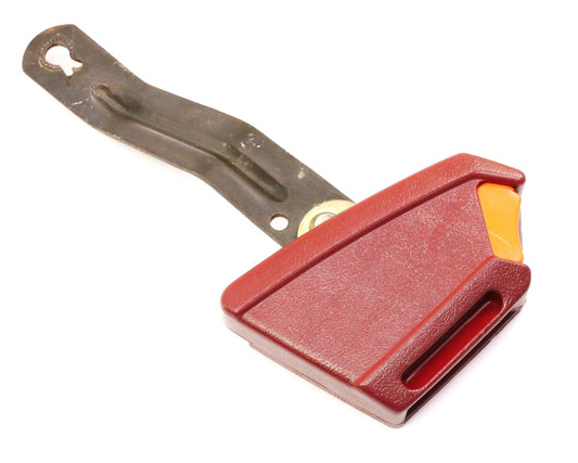RH Front Seat Belt Receiver Buckle 81-84 VW Rabbit GTI MK1 Red - 171 857 756