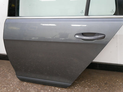 LH Rear Door 2017 VW Golf Alltrack MK7 LD7X Platinum Grey - Genuine