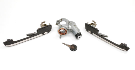 Ignition Key Door Handle Lock Set 75-84 VW Rabbit GTI MK1 Genuine 171 905 851