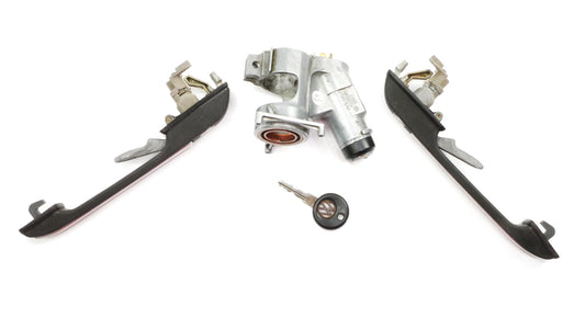 Ignition Key Door Handle Lock Set 75-84 VW Rabbit GTI MK1 Genuine 171 905 851