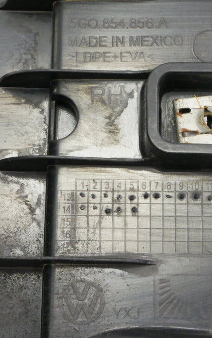 Rear Wheel End Cap Set 15-21 VW Golf GTI Sportwagen Alltrack MK7 - 5G0 854 856 A