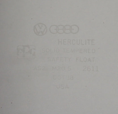 Quarter Corner Window Glass Non Vented 75-84 VW Rabbit Truck Jetta MK1 Cabriolet