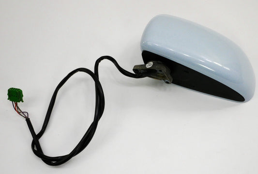 LH Side Exterior View Door Mirror 98-00 VW Beetle - LG5A Vapor Blue - Genuine