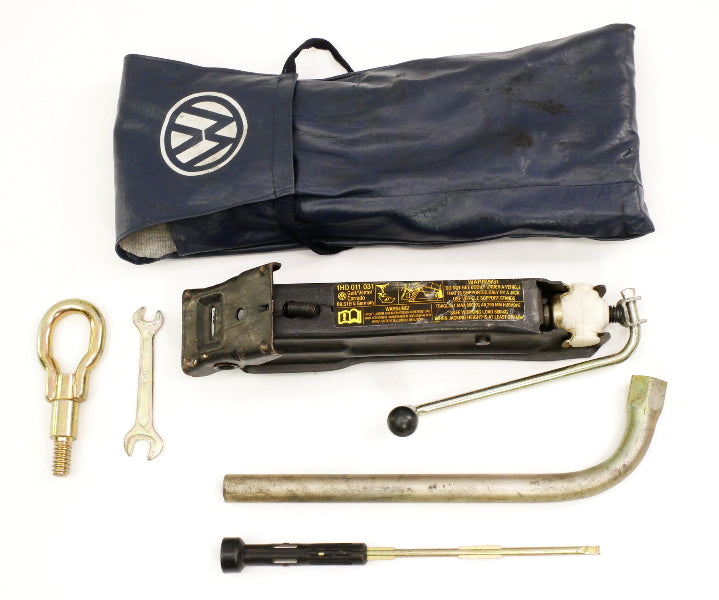 Genuine Spare Tire Tool Kit Jack Lug Wrench Bag 93-99 Jetta Golf GTI Cabrio Mk3