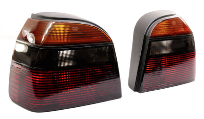 Smoked Tail Light Set 93-99 VW Golf GTI Cabrio Taillight MK3 ~ 1HM 945 095/096