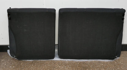 Front Black Leather Sport Seat Set 93-99 VW Jetta GLX GTI Cabrio MK3 - Genuine