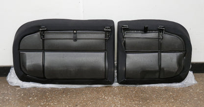 Front Black Leather Sport Seat Set 93-99 VW Jetta GLX GTI Cabrio MK3 - Genuine