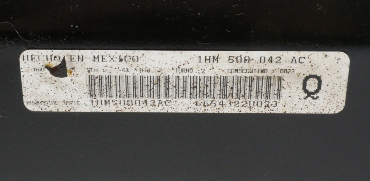 Rear Suspension Solid Axle Beam 93-99 VW Jetta Golf Cabrio MK3 OEM - 1HM 500 049