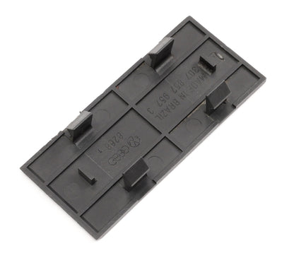 Lower Dash Access Cap Cover Trim 87-93 VW Fox - Genuine - 307 857 957 3