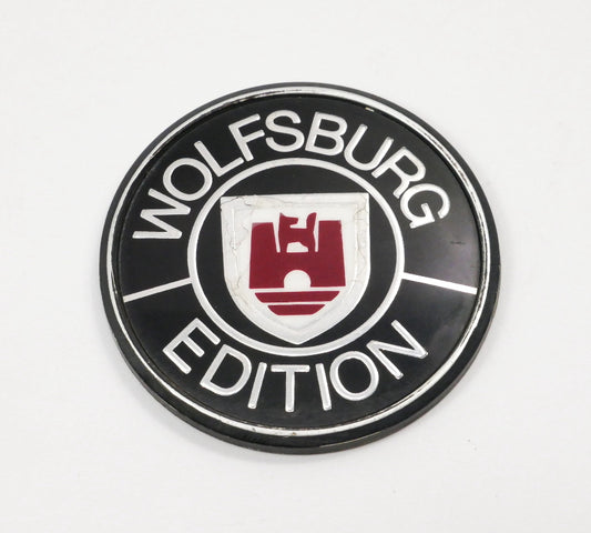 Wolfsburg Fender Emblem Badge VW Cabriolet MK1 Vanagon Jetta Fox - 321 853 675 B
