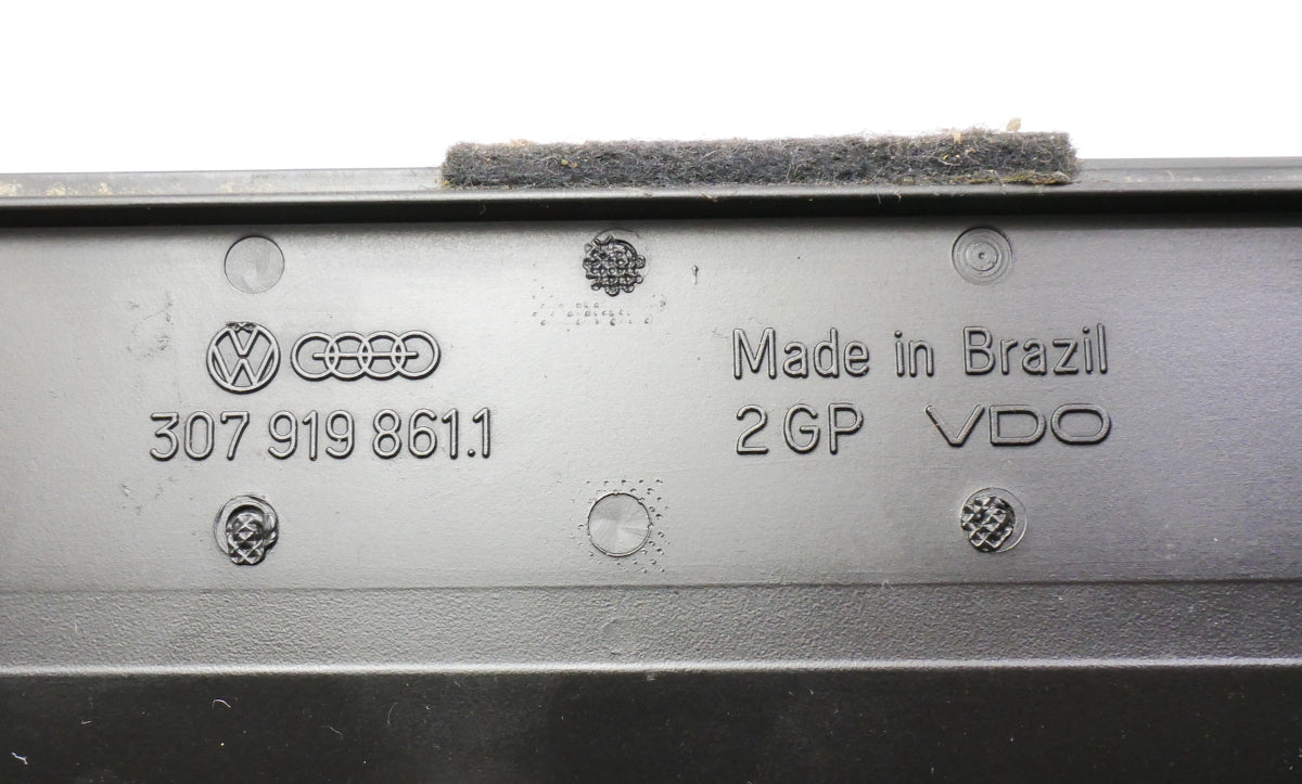Gauge Cluster Dash Switch Trim 87-93 VW Fox - Genuine - 307 919 861 1