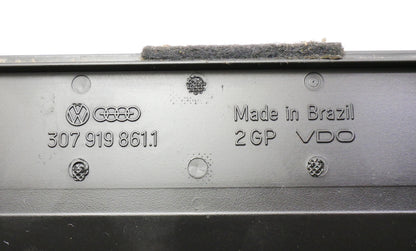 Gauge Cluster Dash Switch Trim 87-93 VW Fox - Genuine - 307 919 861 1