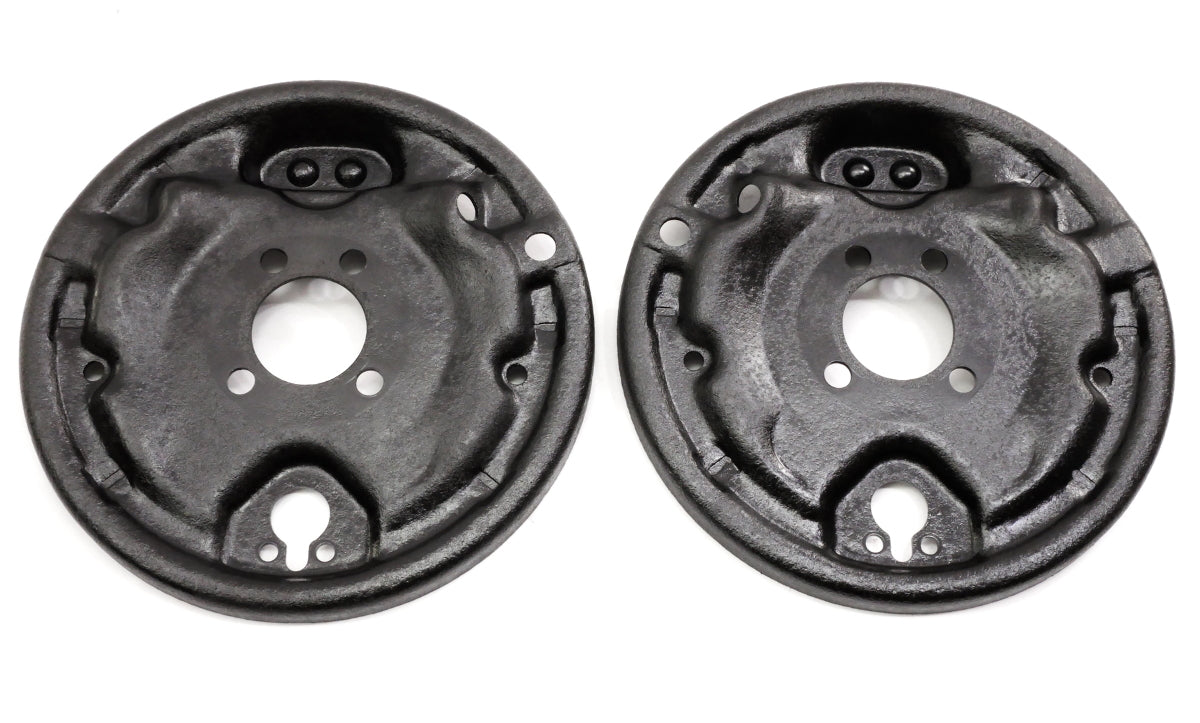 Rear Drum Brake Backing Plate Set 80-83 VW Rabbit Pickup Mk1 200mm - Genuine