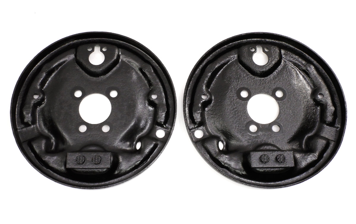 Rear Drum Brake Backing Plate Set 80-83 VW Rabbit Pickup Mk1 200mm - Genuine
