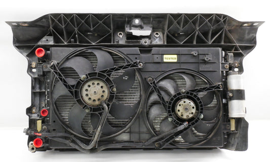 Loaded Radiator Core Support w/ Fans Coolers 98-05 VW Beetle - 1C0 805 594 C