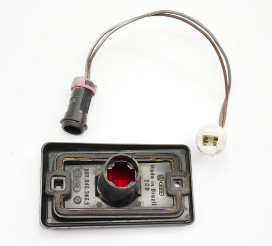 Rear Side Marker Light Lamp Lens & Harness 87-93 VW Fox - Genuine 307 945 365 1