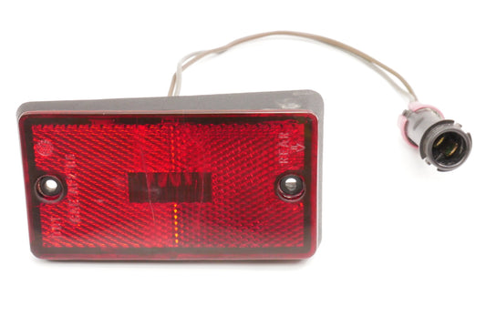 Rear Side Marker Light Lamp Lens & Harness 87-93 VW Fox - Genuine 307 945 365 1