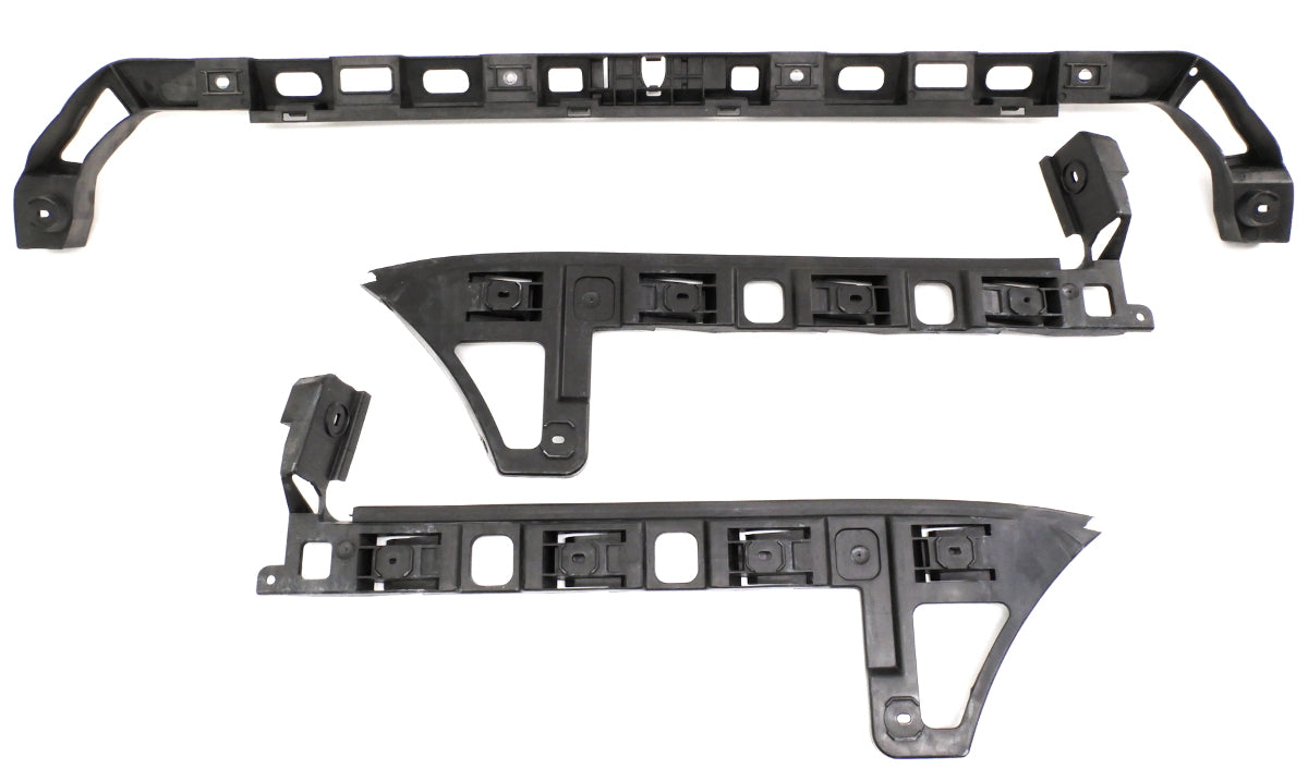 Rear Bumper Mount Guide Bracket Set 06-10 VW Passat B6 Sedan Genuine 3C5 807 863