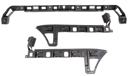Rear Bumper Mount Guide Bracket Set 06-10 VW Passat B6 Sedan Genuine 3C5 807 863