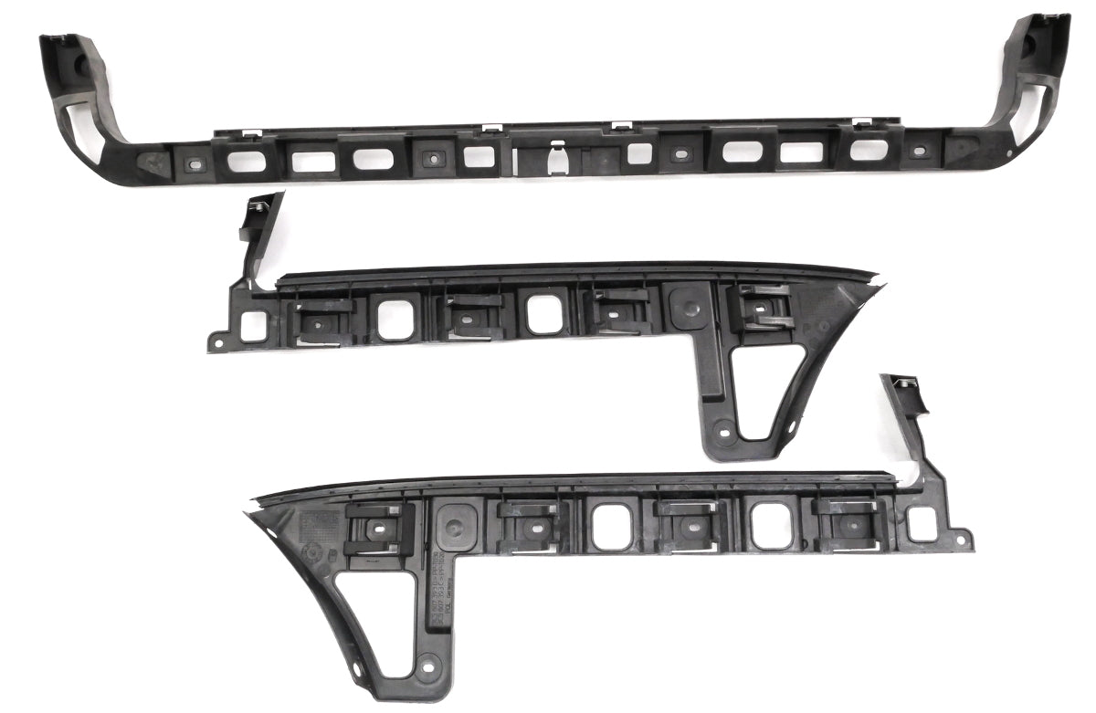Rear Bumper Mount Guide Bracket Set 06-10 VW Passat B6 Sedan Genuine 3C5 807 863