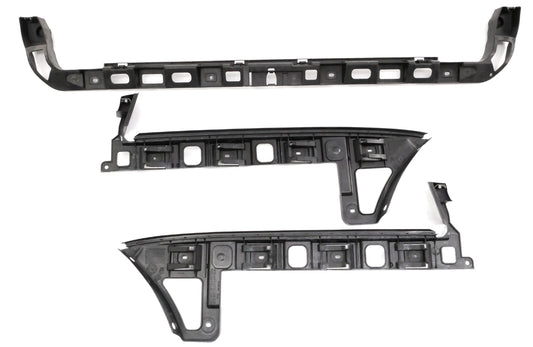 Rear Bumper Mount Guide Bracket Set 06-10 VW Passat B6 Sedan Genuine 3C5 807 863