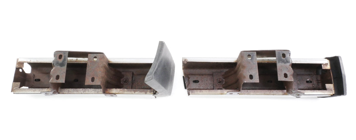 Rear Bumper 80-83 VW Rabbit Pickup Truck Caddy MK1 - Genuine - 179 807 306 / 117