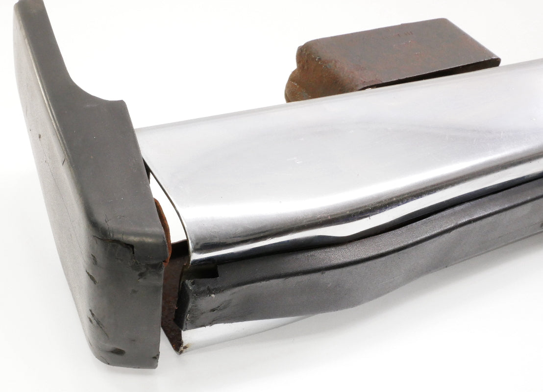 Rear Bumper 80-83 VW Rabbit Pickup Truck Caddy MK1 - Genuine - 179 807 306 / 117