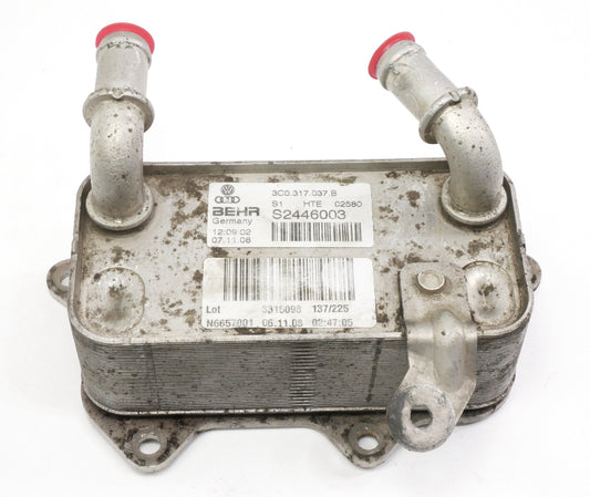 Transmission Oil ATF Cooler 08-10 Passat B6 2.0T - Genuine - 3C0 317 037 B