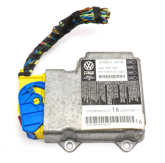 AirBag Air Bag Control Module Computer 08-10 VW Passat B6 - 5N0 959 655
